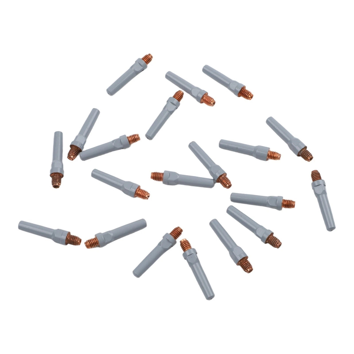 20PCS Non-Stick Welding Tips for 15AK Torch Systems (40x1.0mm)