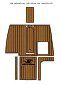 EVA Foam Teak Flooring for Nautique Correct Craft 210 Super Sport (1996)
