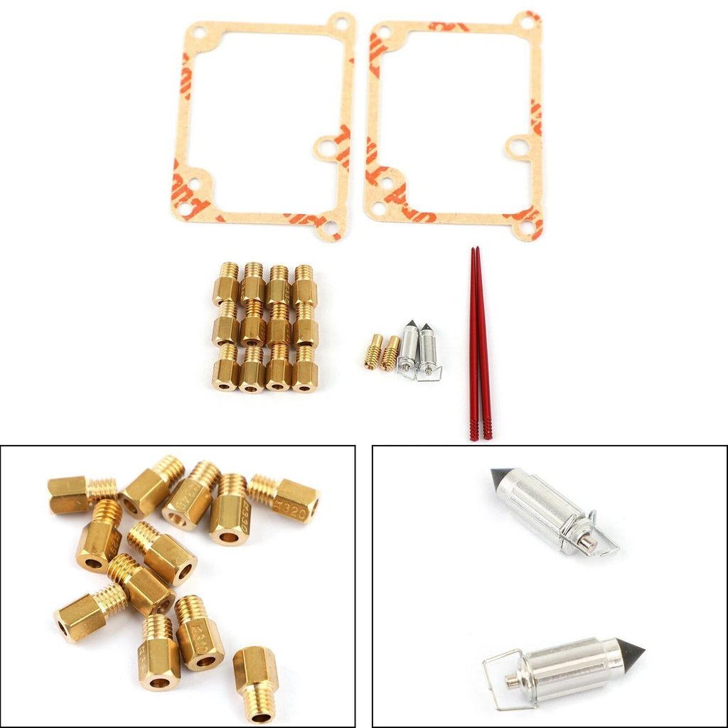 4X Carburetor Rebuild Kit for Yamaha Banshee YFZ350 (1987–2006)