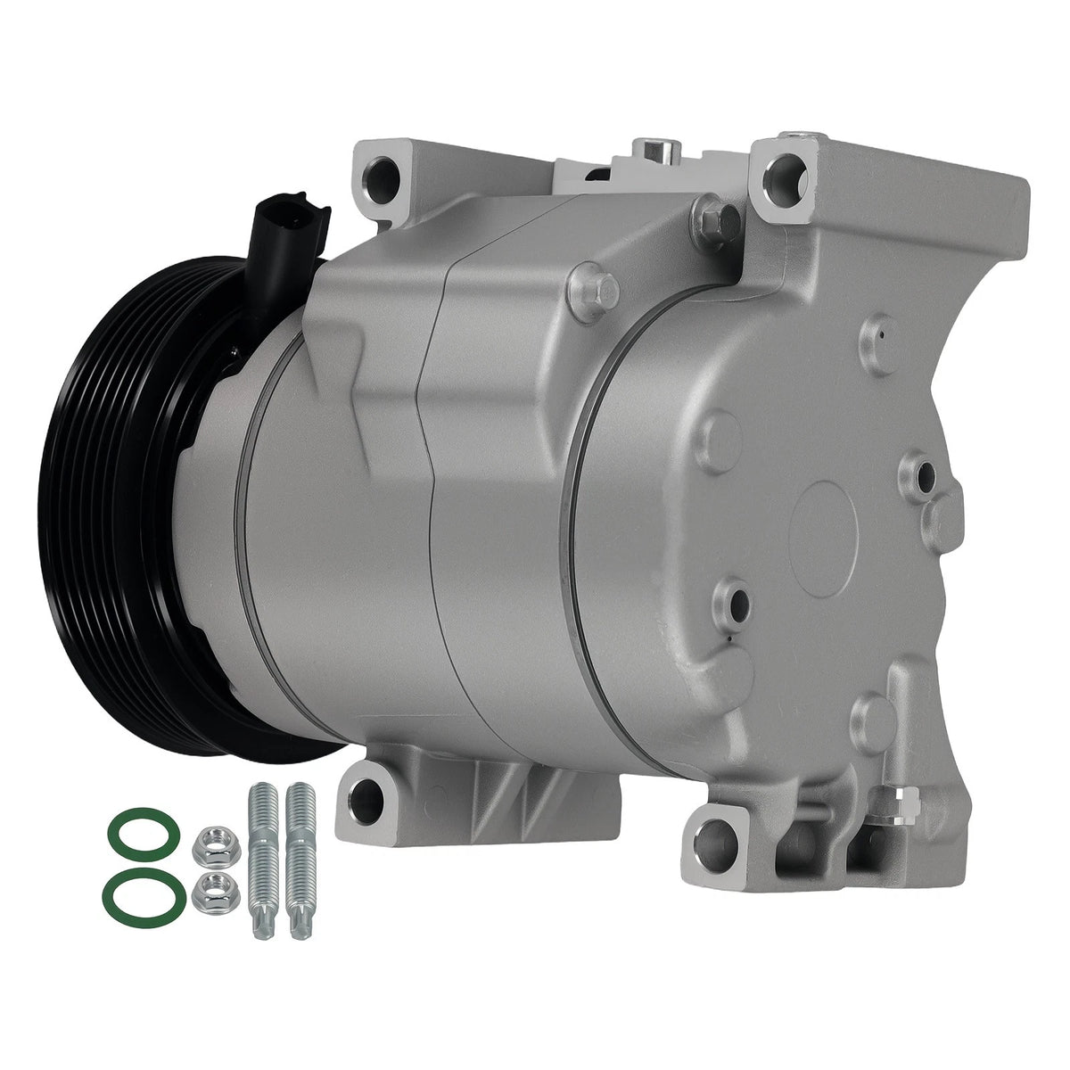 A/C Compressor with 6-Groove Pulley for Jeep Grand Cherokee Dodge Charger