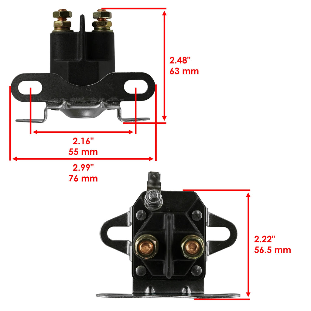 Starter Relay Solenoid Replacement for Ariens EZR 2048 48in Zero-Turn (2003–2006)