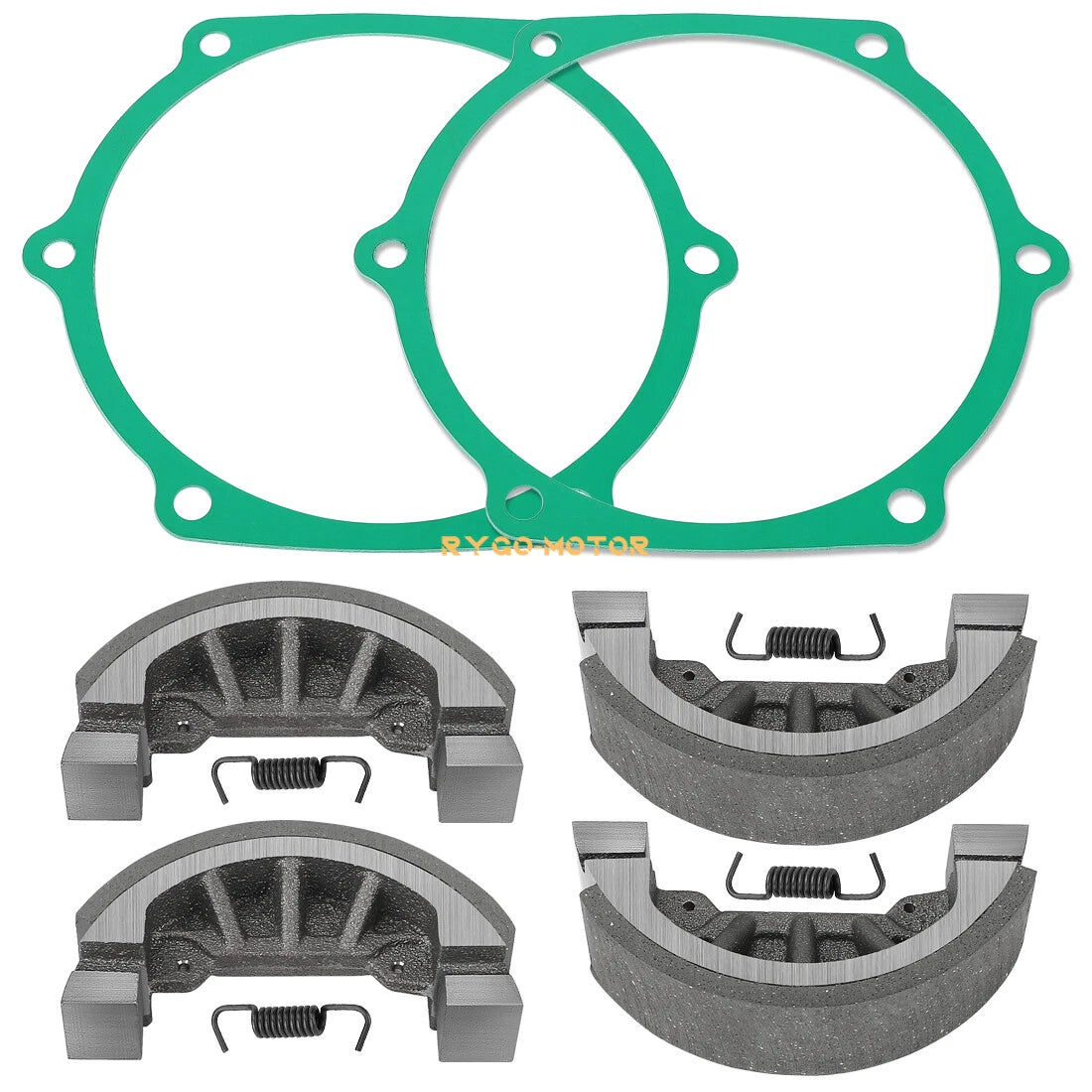 Set of 4 brake shoes for John Deere 750