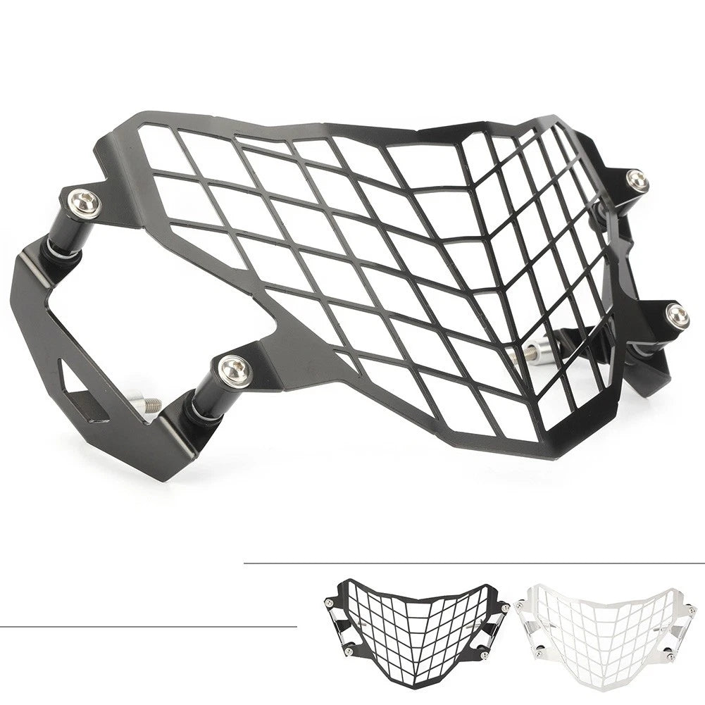 Headlight Grille Guard Protector Cover for BMW G310GS G310R (2017–2018) Black