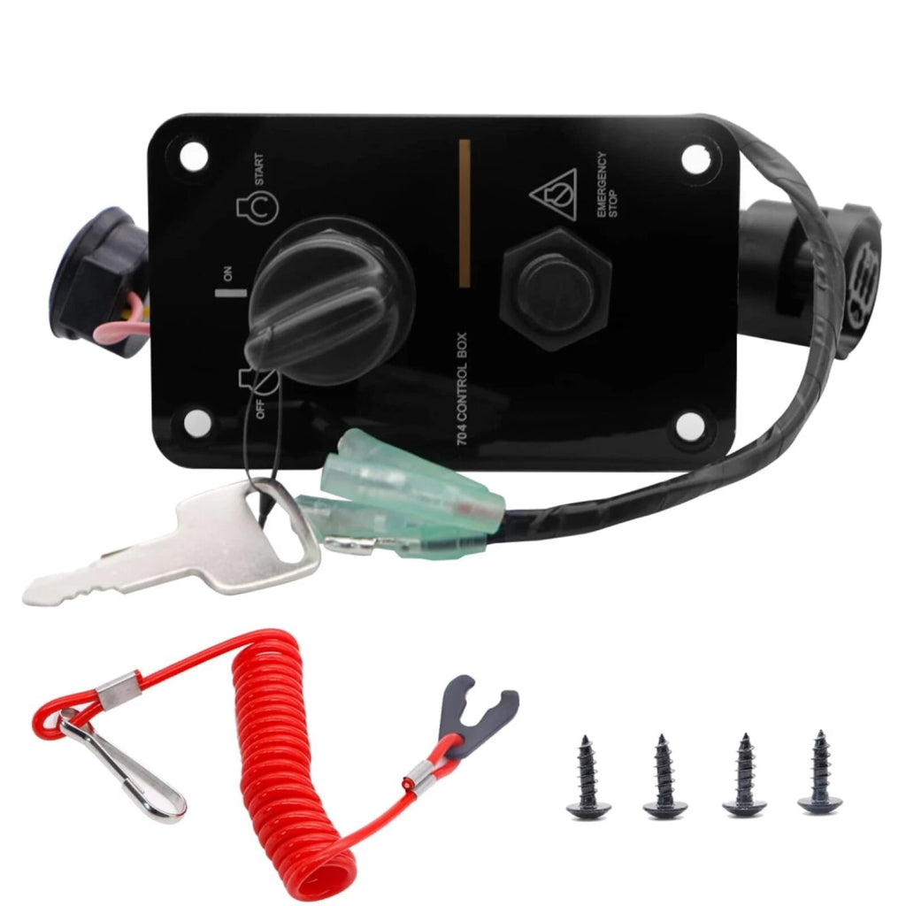 Outboard Key Switch Assembly for Yamaha (704-82570-12-00)