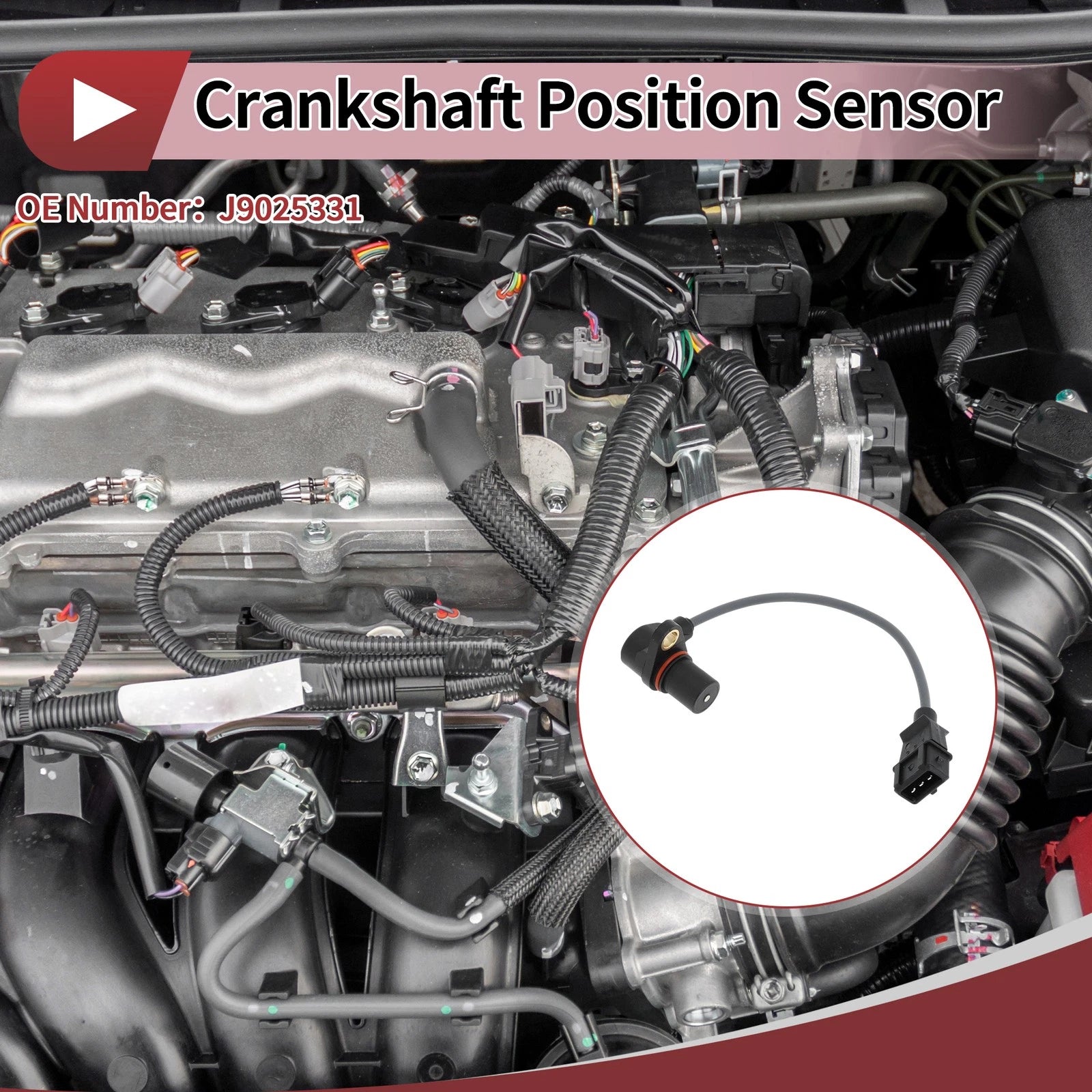 Crankshaft Position Sensor Replacement for Chevrolet Sail 1.2L (2012–2017)