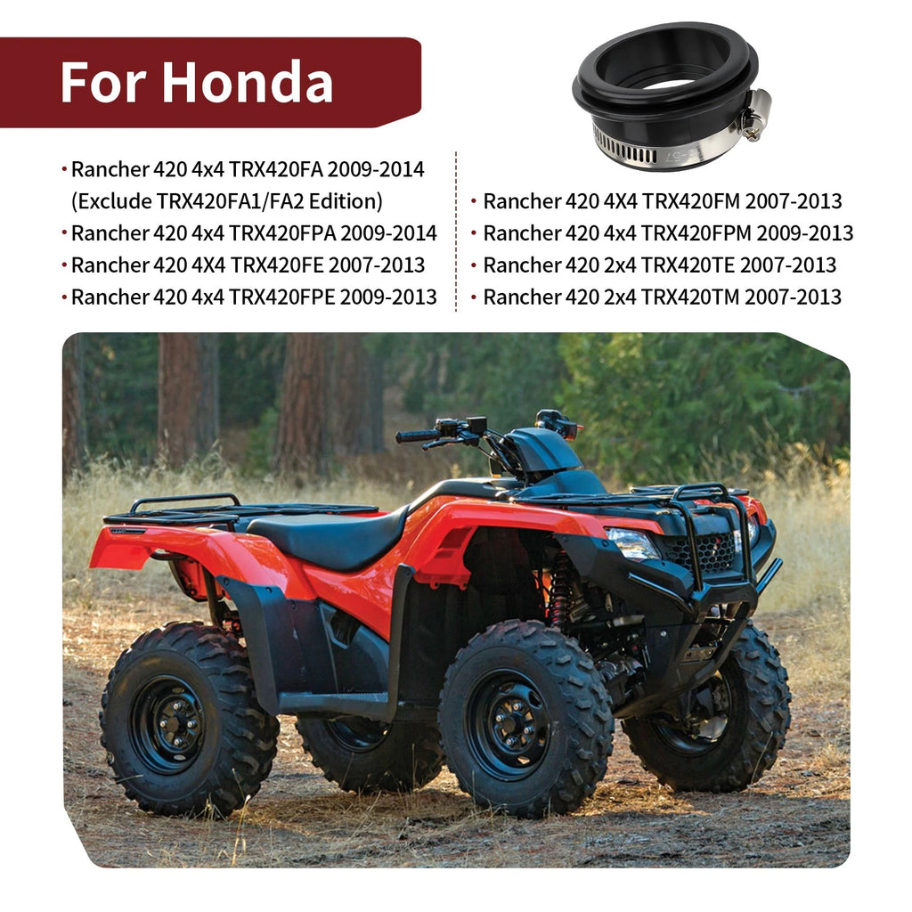 Snorkel Tube Boot for Honda Rancher 420 TRX420 (2007–2014) 17258-HP5-600