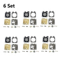 Set of 6 Carburetor Repair Kits for ECHO SRM-2620 SRM-3020 (Walbro K1-WYG)