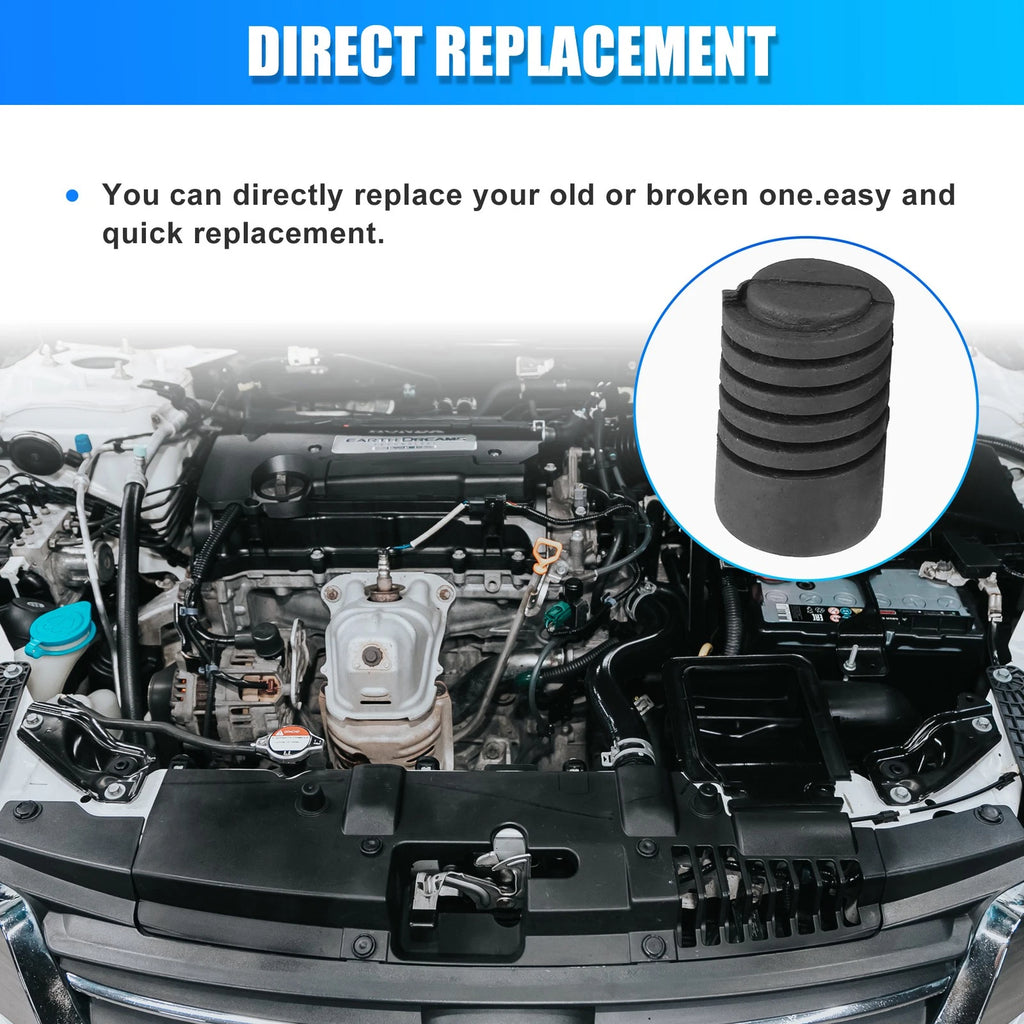 Hood Bumper Stops Rubber Set for Hyundai Kia (2 Pieces) (2000–2022)