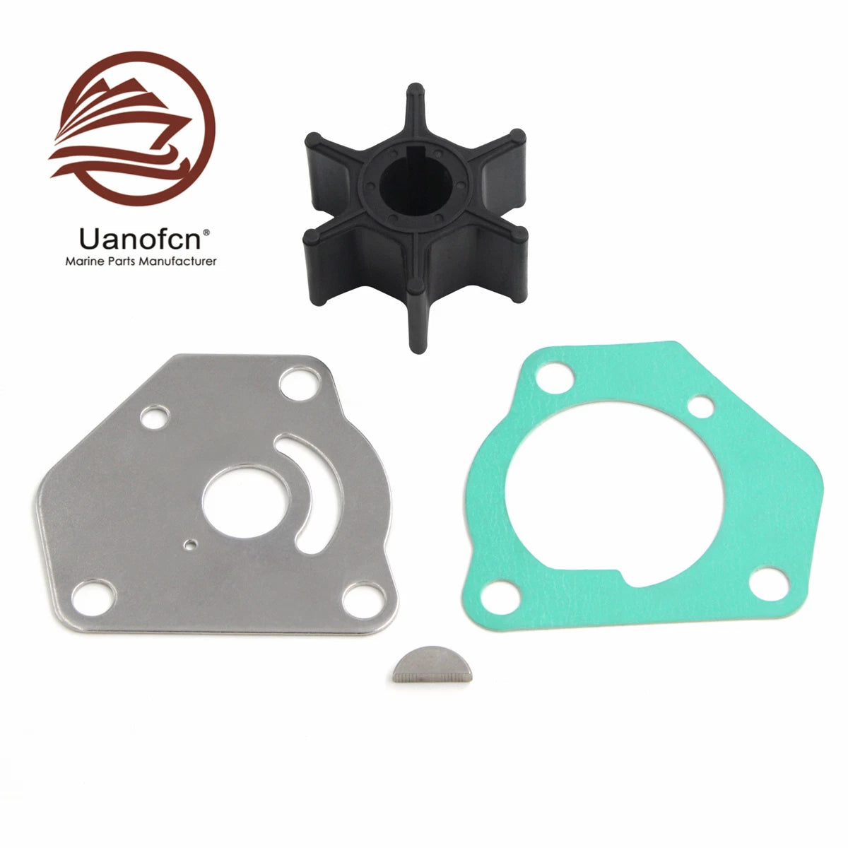 Water Pump Impeller Service Kit for Suzuki DT8C DT9.9C (1980–1999) 17400-92D01 18-3255