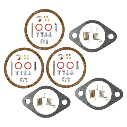 3X Carburetor Repair Kit for Mercury Force 90 95 HP Outboard (809735A1, FK10357)