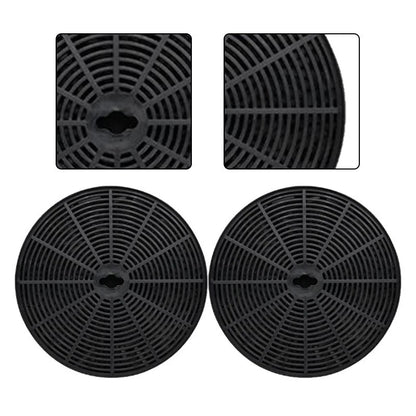 2X Activated Carbon Filters for Range Hoods (Efficient Smell Control)