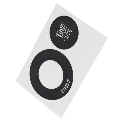 Ignition Push Button Start Stop Decal for Dodge Charger (2011–2014)