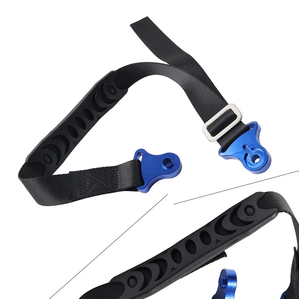 Adjustable Fork Rear Seat Rescue Strap Sling for Motorcycle (Universal)