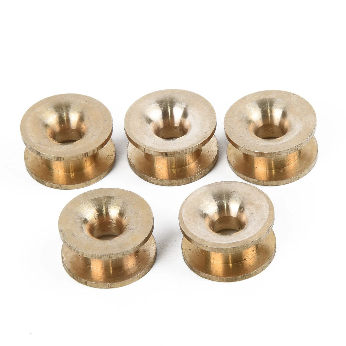 Set of 5 Trimmer Head Eyelet Brass Sleeves for Grass Cutter