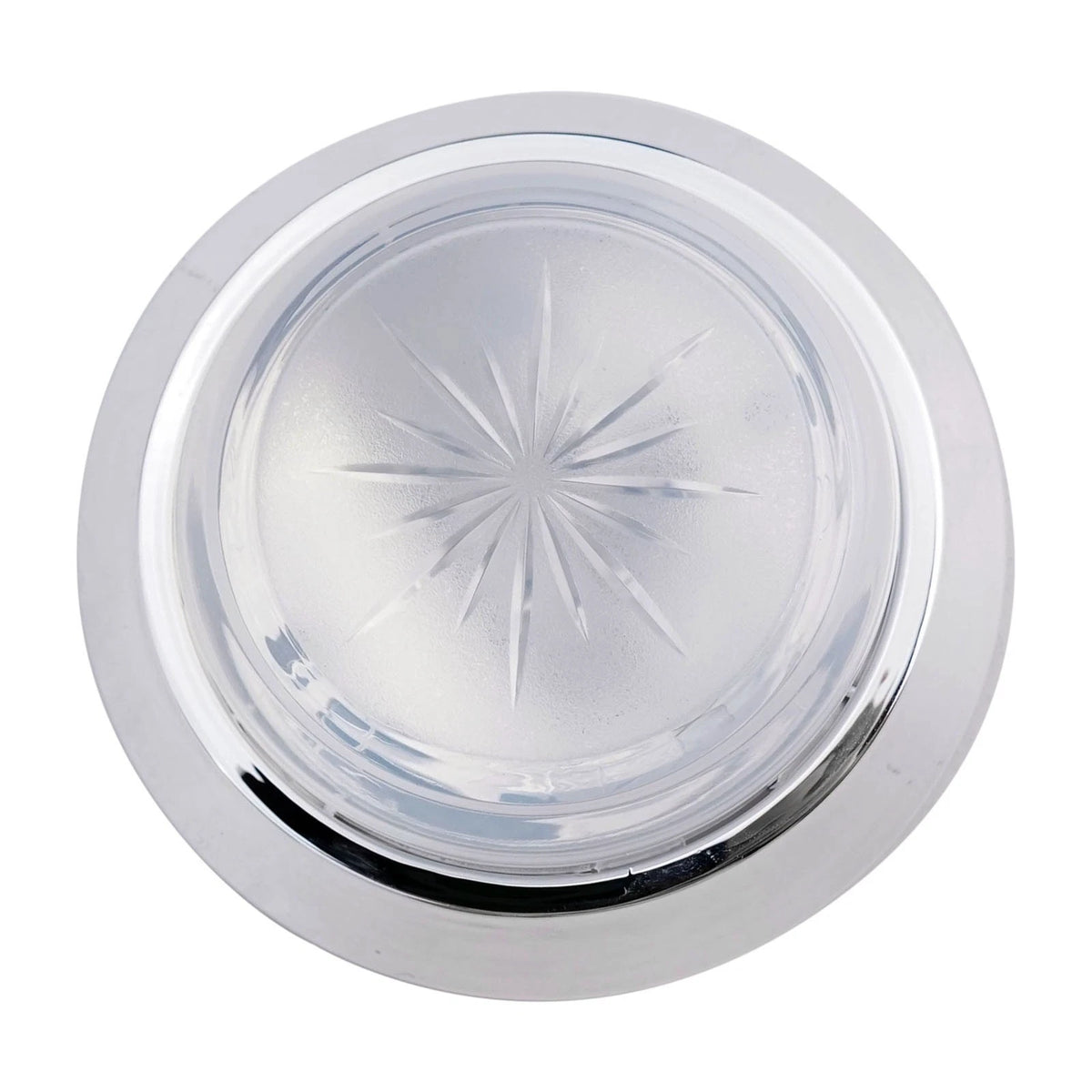 Silver Dome Light Base Lens Lamp Cover for Chevy Camaro