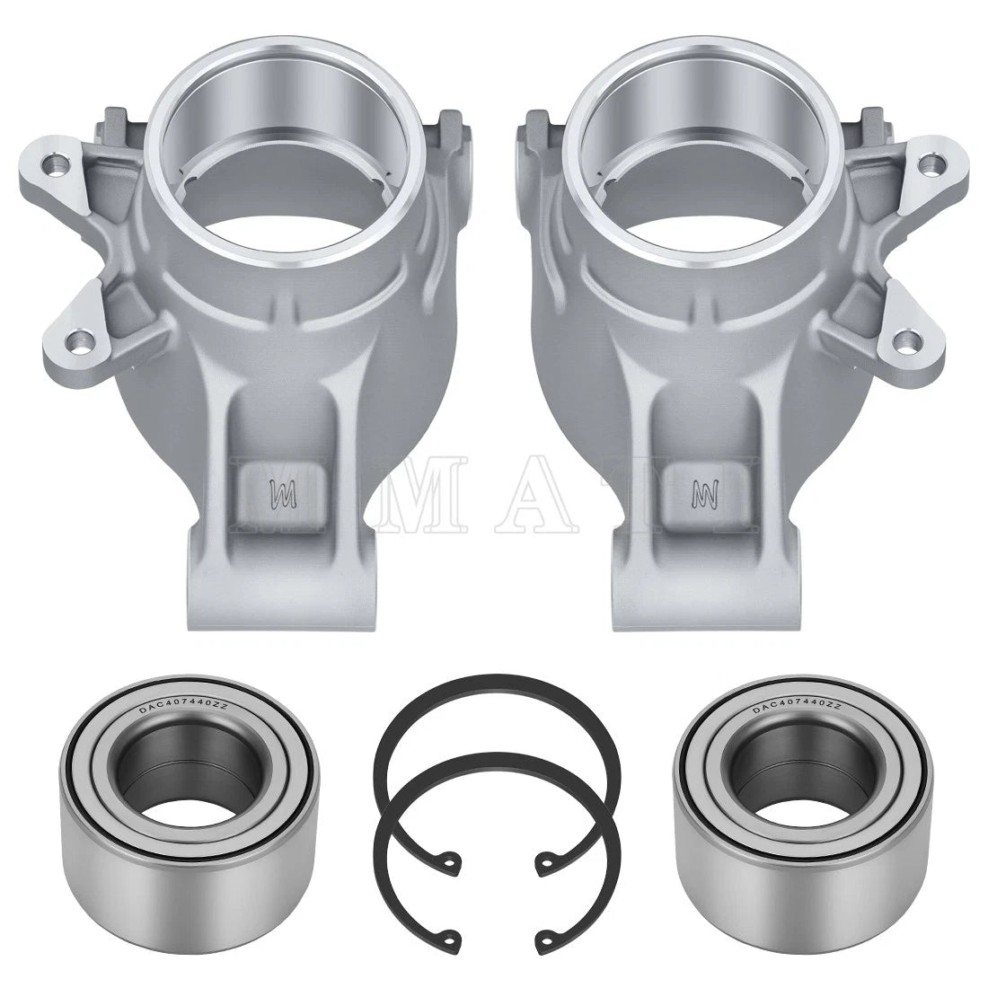Left & Right Rear Wheel Carriers w/ Bearings Kit for Polaris RZR 4 800 (2010–2014)