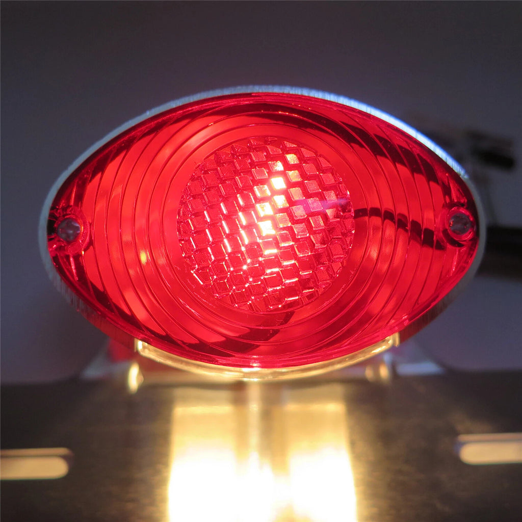 Red License Plate Brake Tail Light for Ducati Monster (Universal)