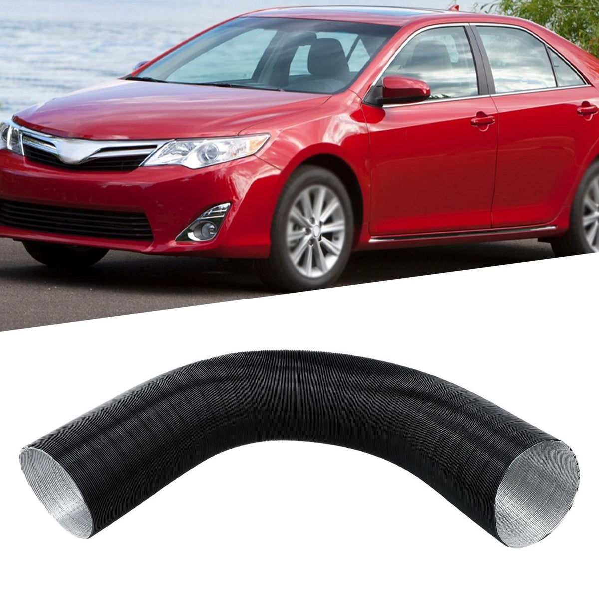 90mm Heater Duct Pipe Compatible with For Webasto For Eberspacher Systems