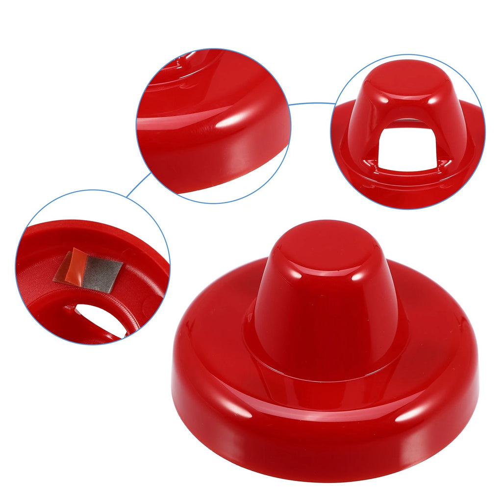 Radio Antenna Base Cover for Jeep Wrangler, Gladiator (2018–2023) - Red
