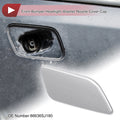 Front Right Washer Nozzle Cover Cap for Subaru Forester (2022–2024) Silver
