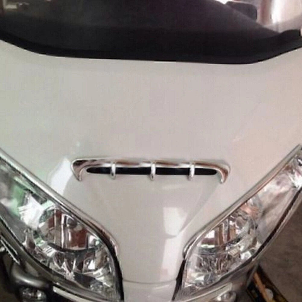 2X Eyebrow Trim for Honda GL1800 (2001–2011) ABS Plastic