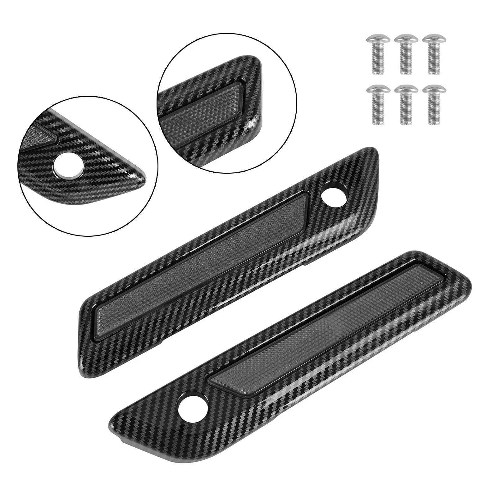 Luggage Saddlebag Latch Cover for Harley Touring Road Glide King (2014–2023)