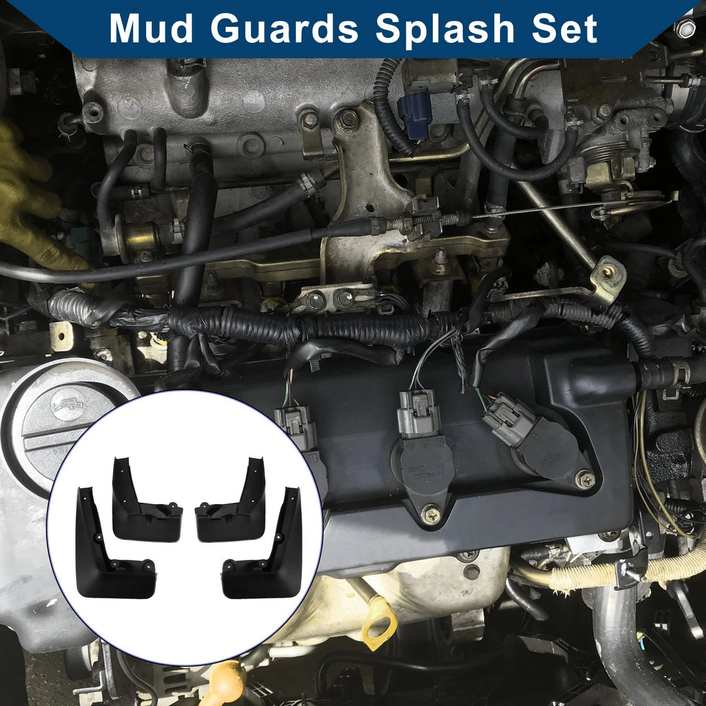 Mud Flaps Splash Guards 1 Set Mud Guards for BMW X1 (2010–2015)
