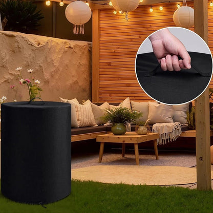 Outdoor Heater Cover 600D PVC Waterproof Windproof 23.6x29