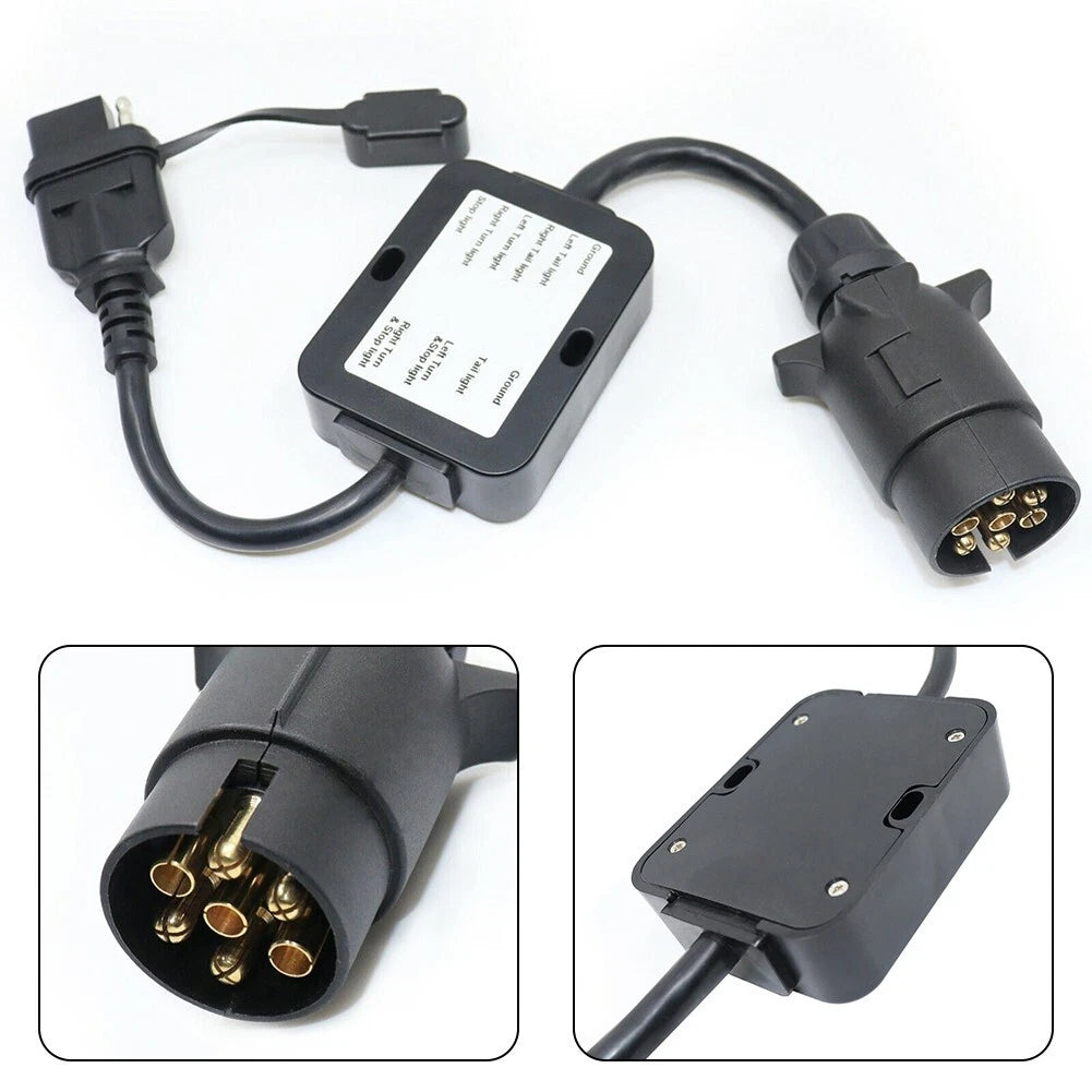 Trailer Light Converter Pin Plug Replacement for