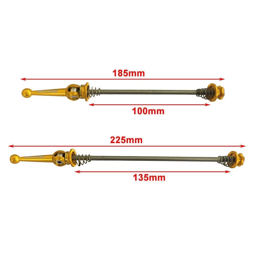 Super Light Titanium Quick Release Skewers for MTB Road Bike