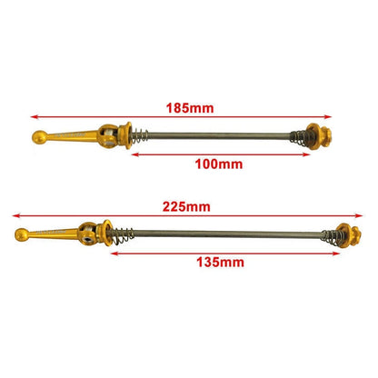 Super Light Titanium Quick Release Skewers for MTB Road Bike