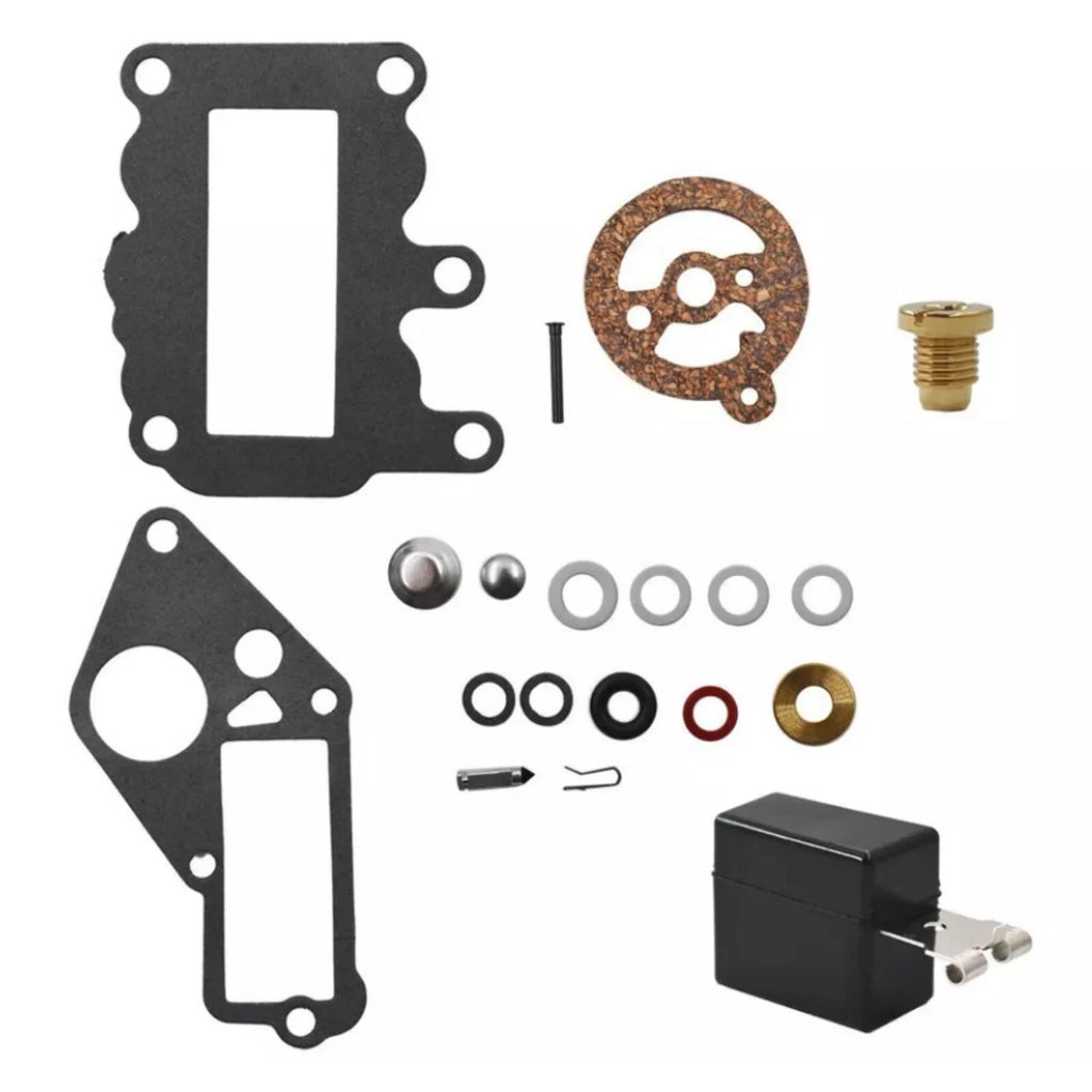 Carburetor Carb Kit w/Float for Johnson Evinrude Outboard 9.5 (382048)