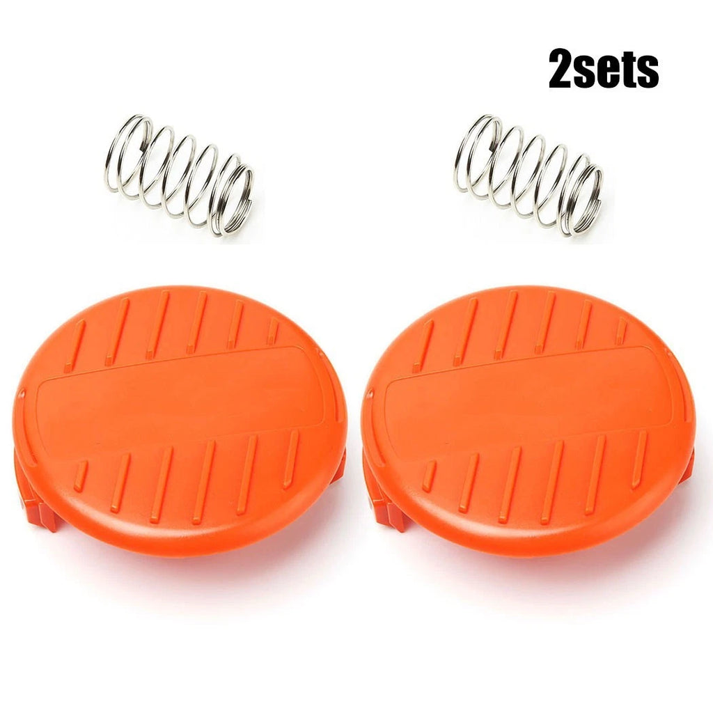 2X Hassle Spool Replacement Cover for Black and Decker Trimmers
