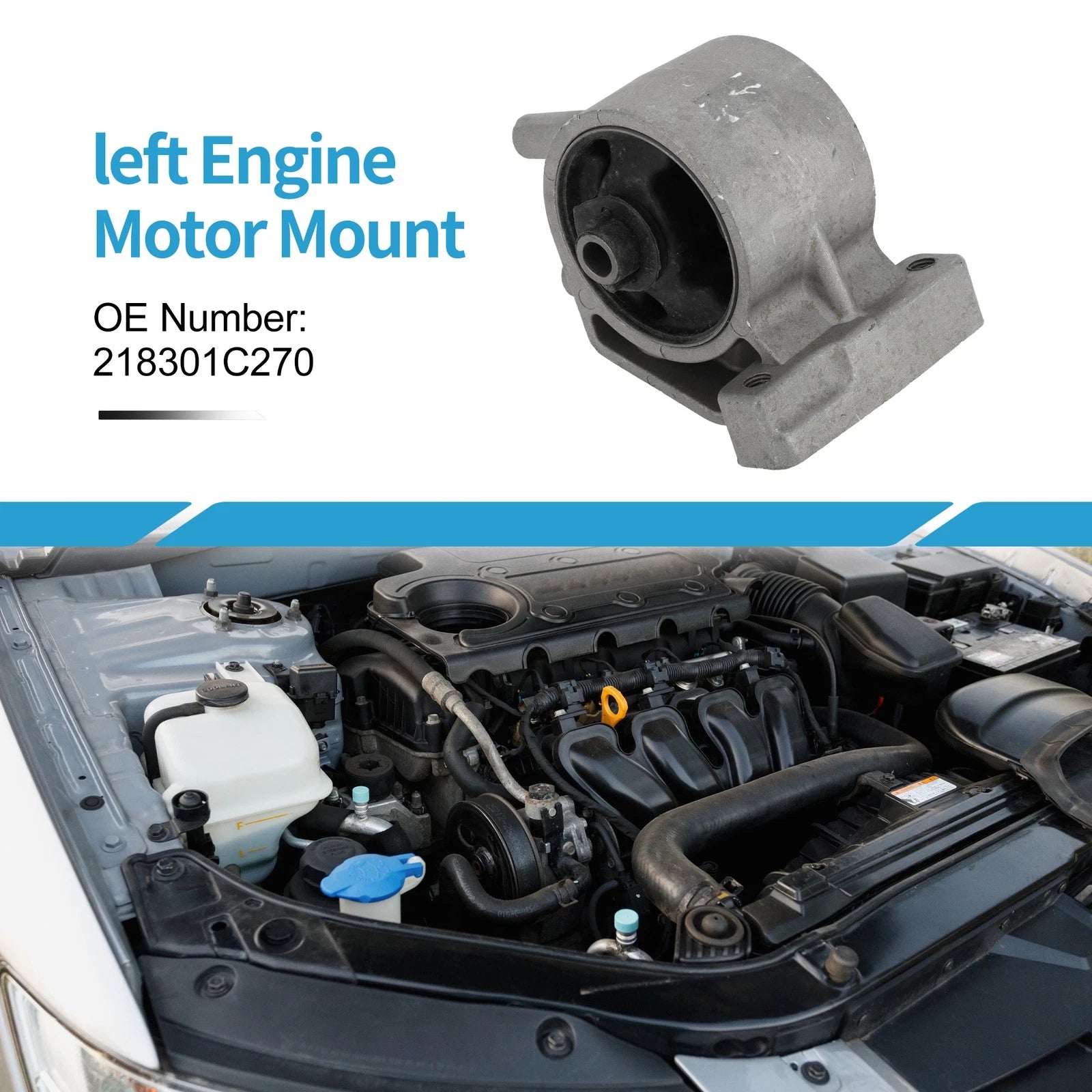 Engine Motor Mount Replacement for Hyundai i10 (2007–2010)