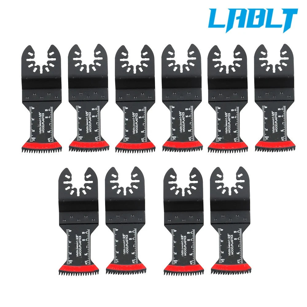 10-Pack Oscillating Saw Blades for Japanese Tools (LABLT)