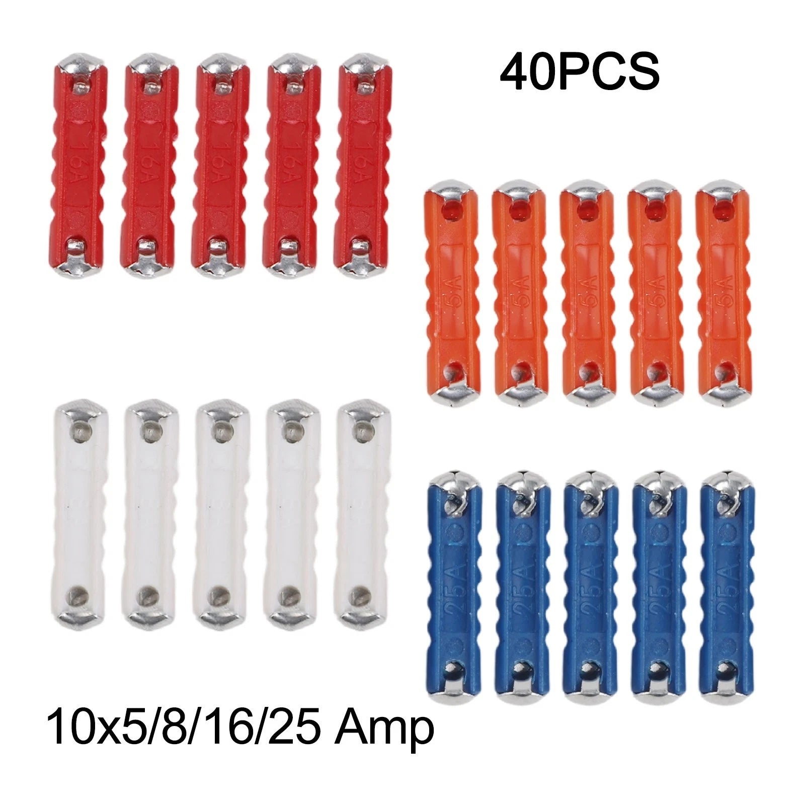 40 Piece Ceramic Fuse Kit for Classic Cars