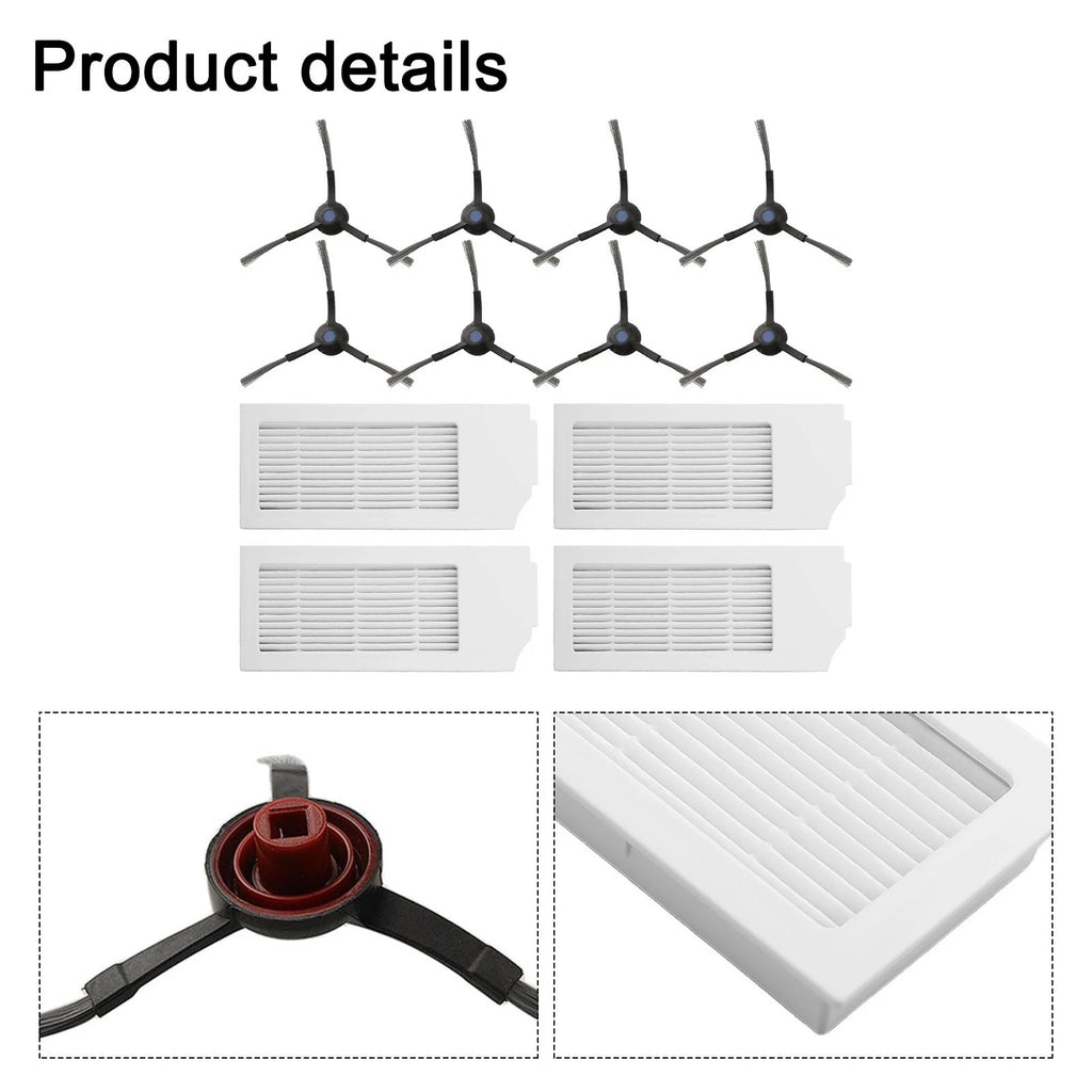 Side Brush Filter Kit for DEEBOT N20 N20 Plus N20 Pro Plus (2020–2023)