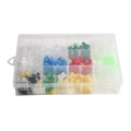 Set of 160 Plastic Door Lock Rod Clips for Replacement