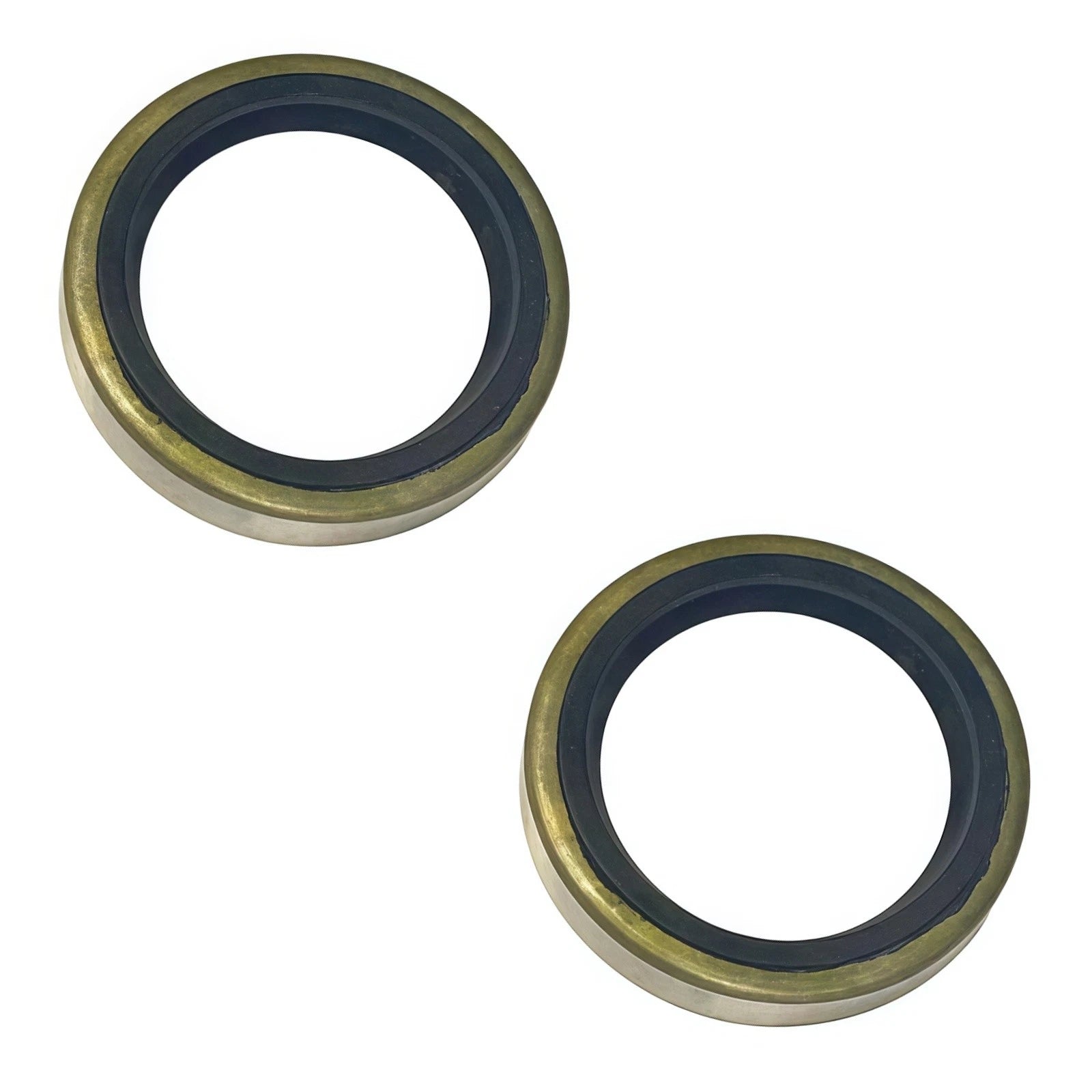 2Pcs Prop Shaft Oil Seal for Johnson Evinrude Outboard (Replaces 18-2060, 303804)