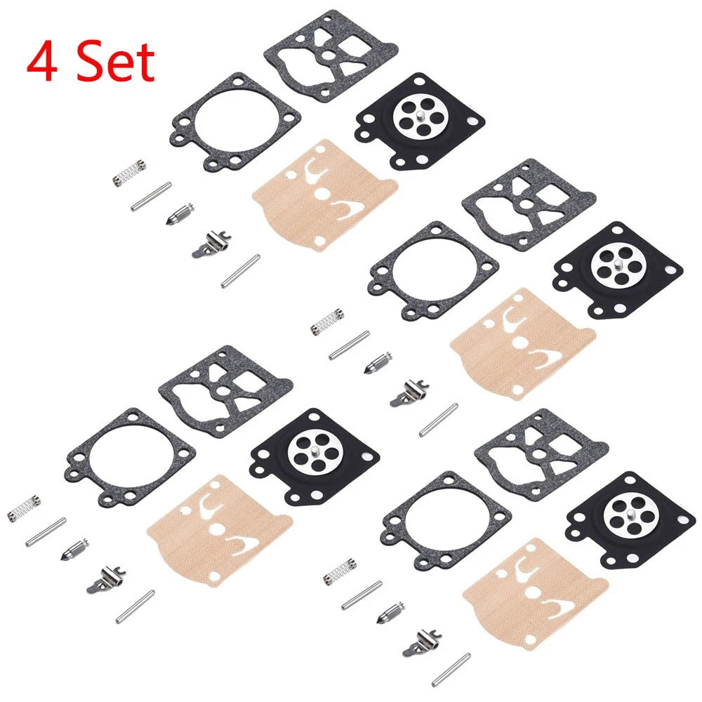 4 Set Carburetor Gasket Rebuild Kit For Stihl 024 026 MS240 MS260 WALBRO K11-WAT