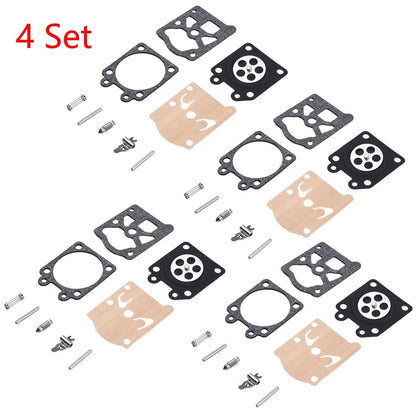 4 Set Carburetor Gasket Rebuild Kit For Stihl 024 026 MS240 MS260 WALBRO K11-WAT