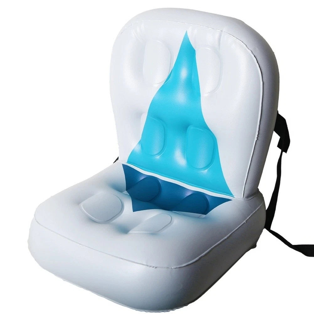 Inflatable PVC Kayak Seat Cushion with Backrest for AM2026