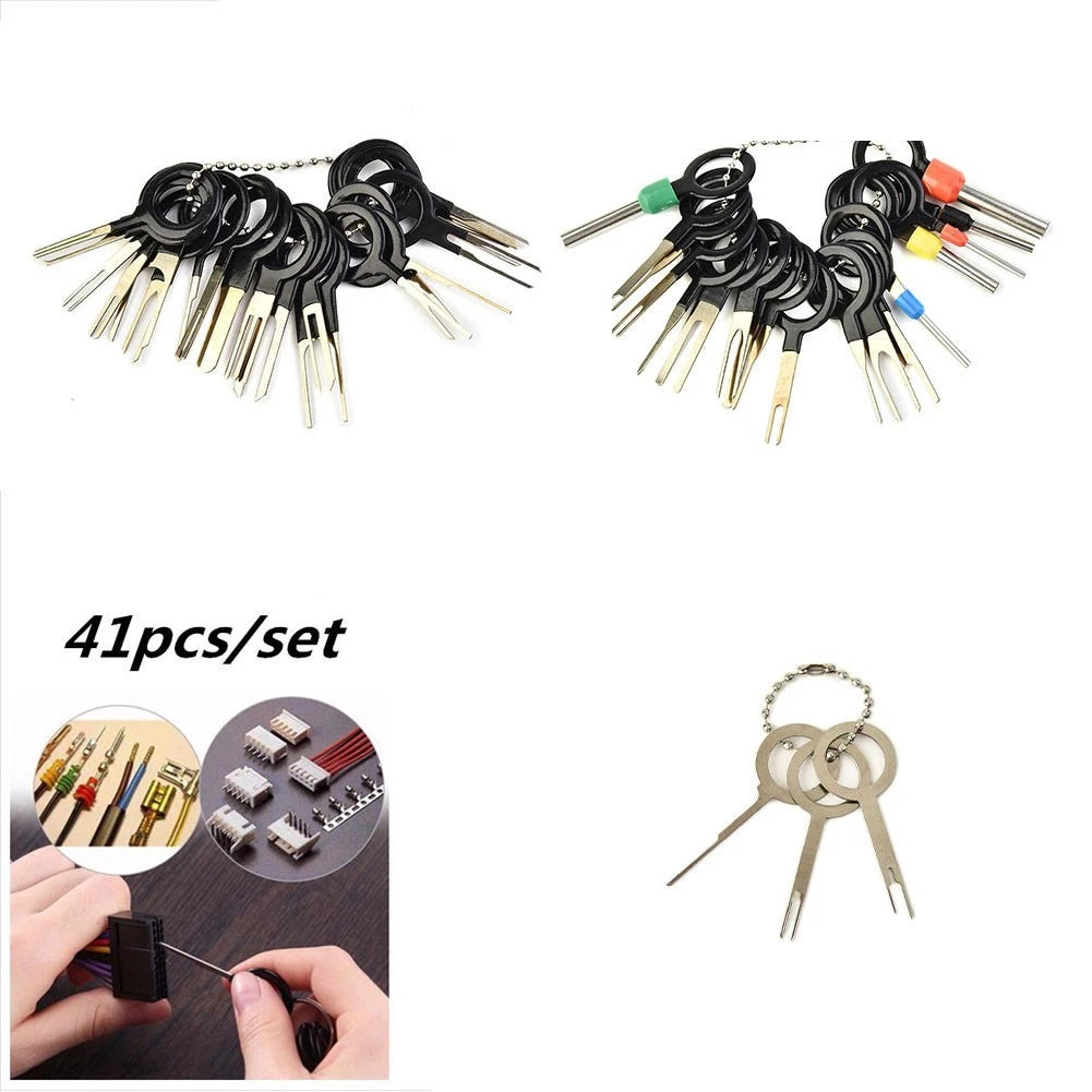 Terminal Removal Tool for Car Electrical Wiring Connector Pin Extractor