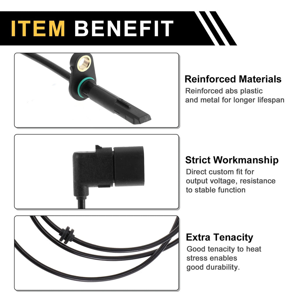 ABS Wheel Speed Sensor Replacement for Mercedes-Benz C300 (2015–2019)