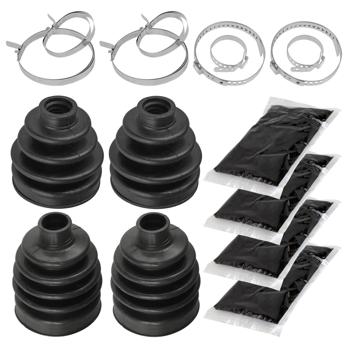 CV Boots Kit Replacement for Honda Pioneer 500 Rear Axle (2015–2021)