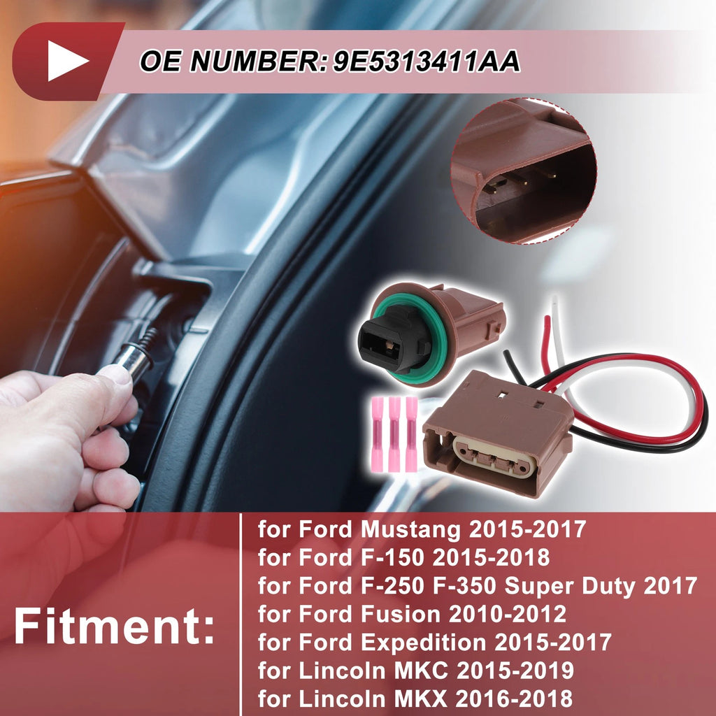 Parking Light Socket Wiring for Ford Mustang (2015–2017) No. 9E5313411AA