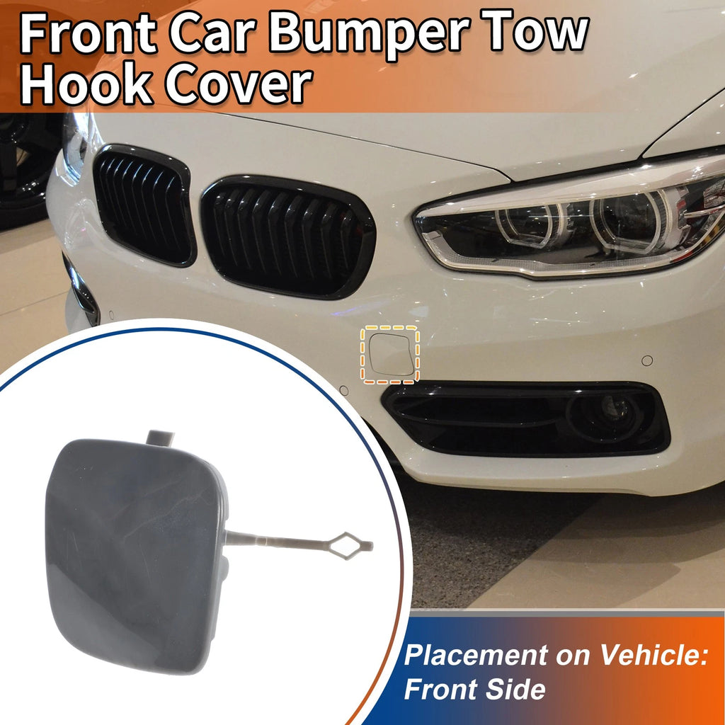 Tow Hook Cover Front Bumper Replacement for BMW 1 Series F20 (2011–2019)