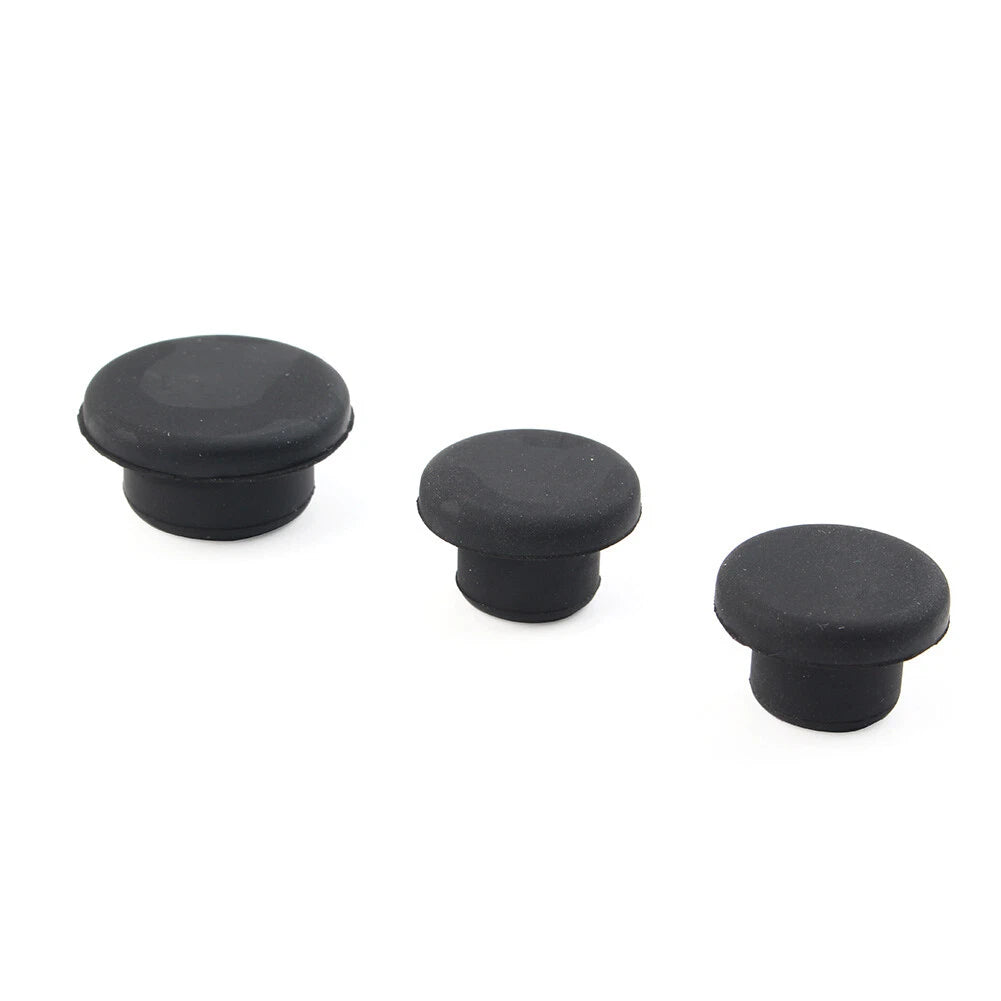 3 Pcs Rubber Tailgate Dust Plugs for Jeep Wrangler JL (2018–Present)