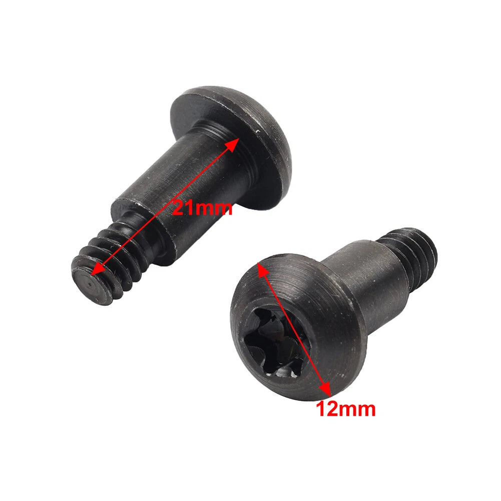 2pcs Torx Soft Top Bow Roll Bar Bracket Mounting Screws for Jeep Wrangler (1997–2017)