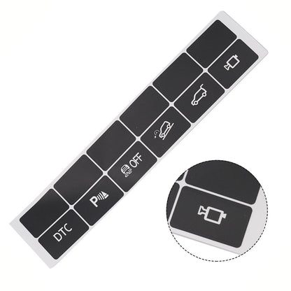 Replacement Stickers for X5 X6 Control Buttons (2014–2020)